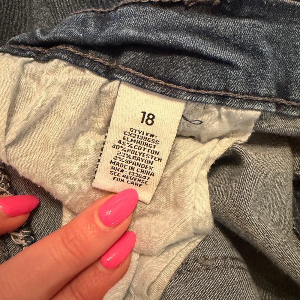 High Rise Ankle Skinny Jeans - Picture 6 of 6